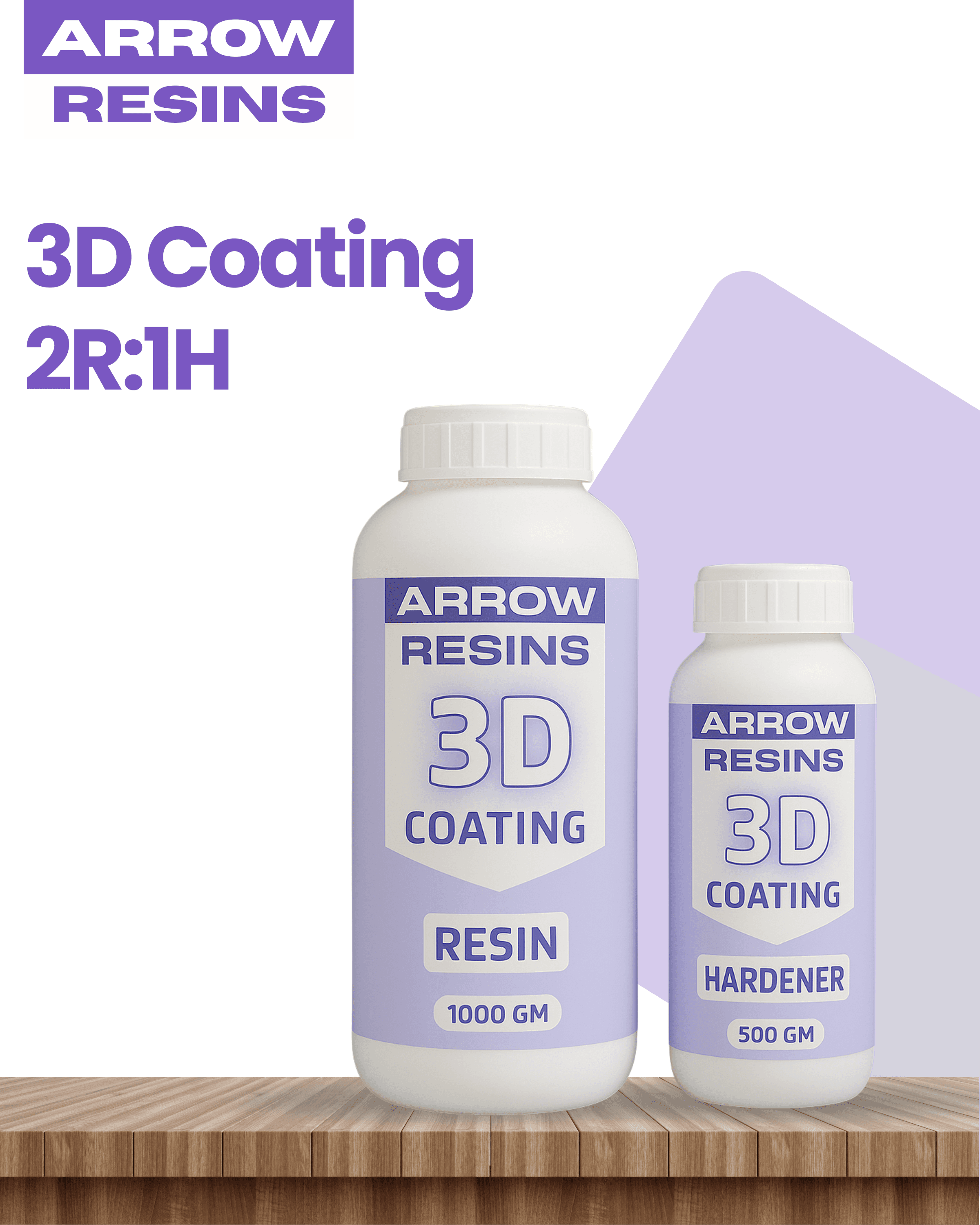 Deep Pour Art Resin 3A:1B