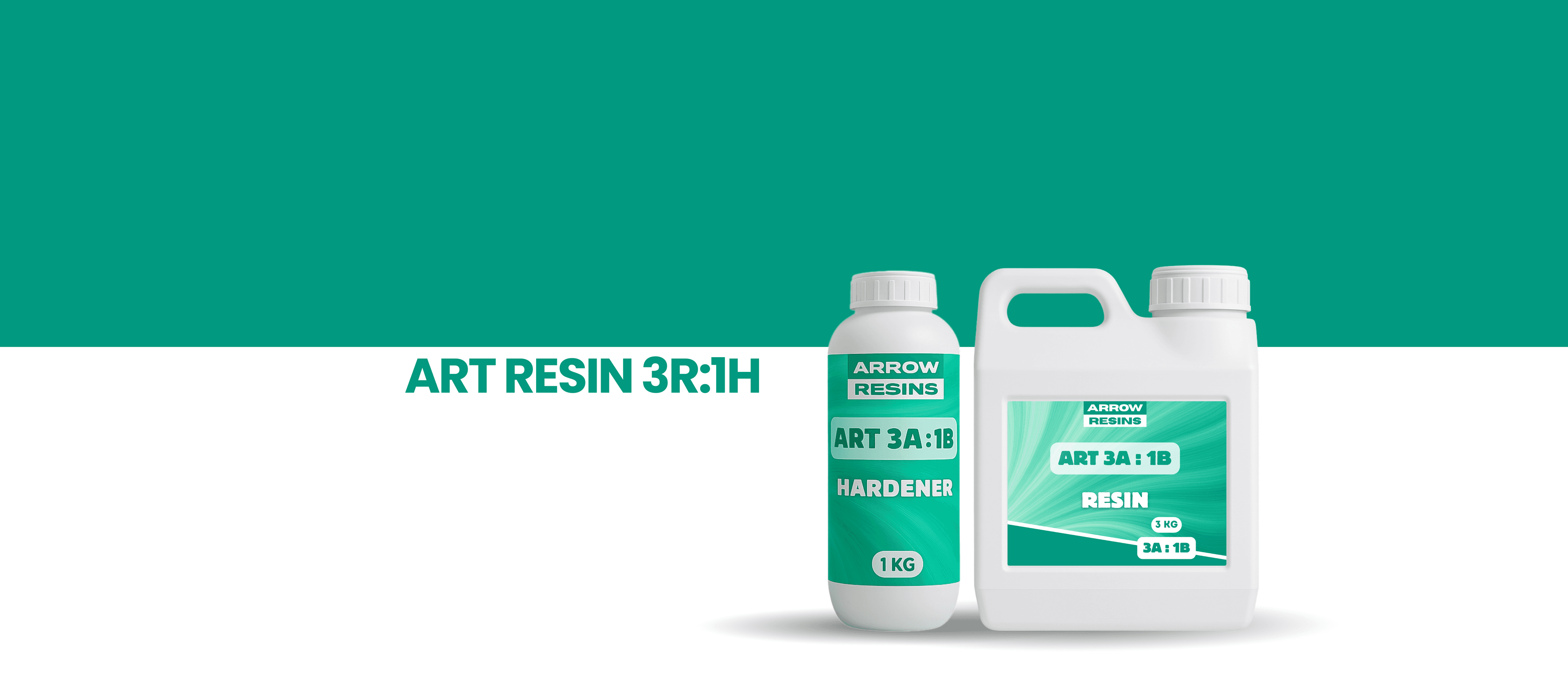 Deep Pour Art Resin 3A:1B