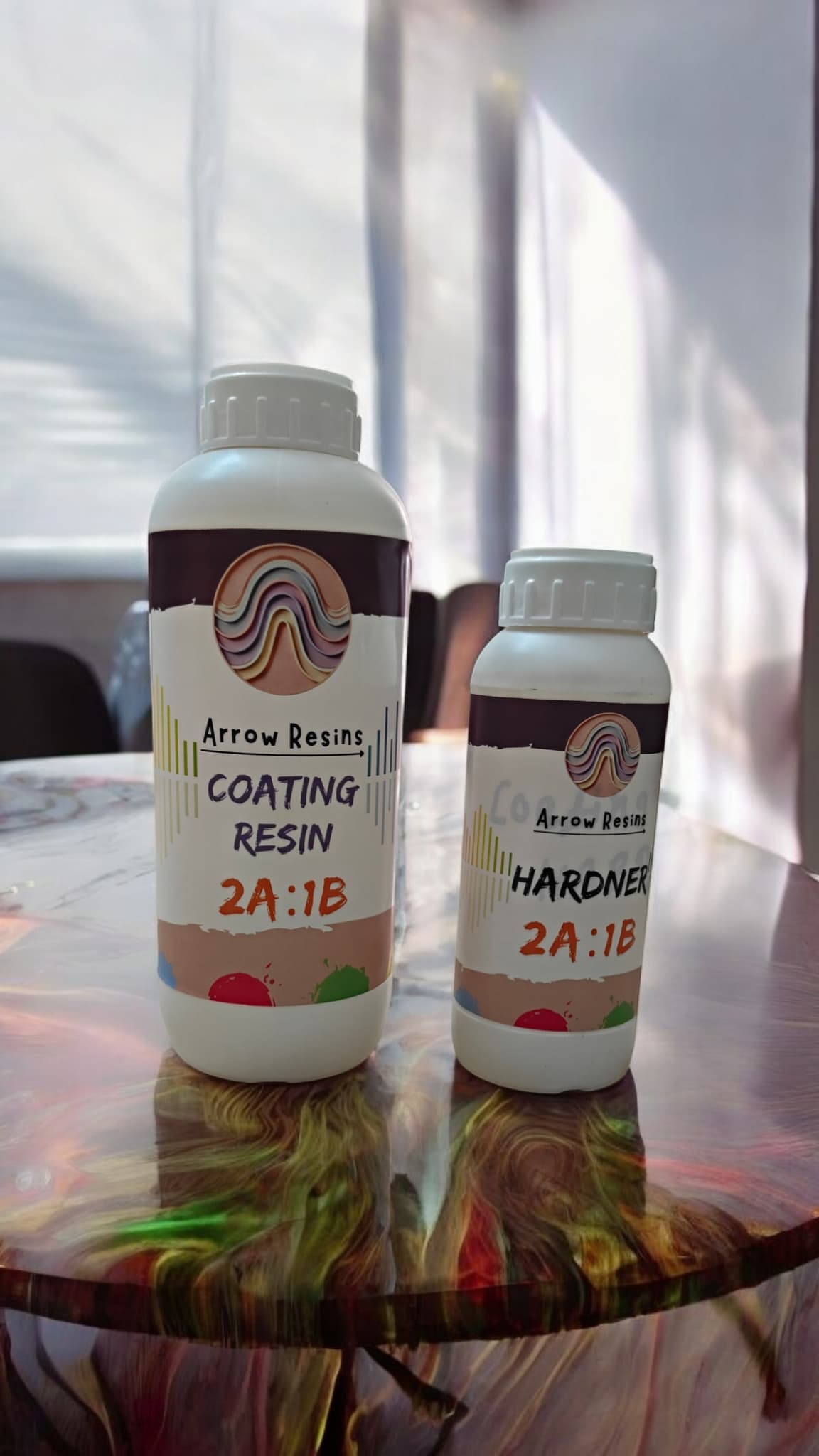 Coating Resin 2A:1B - Application