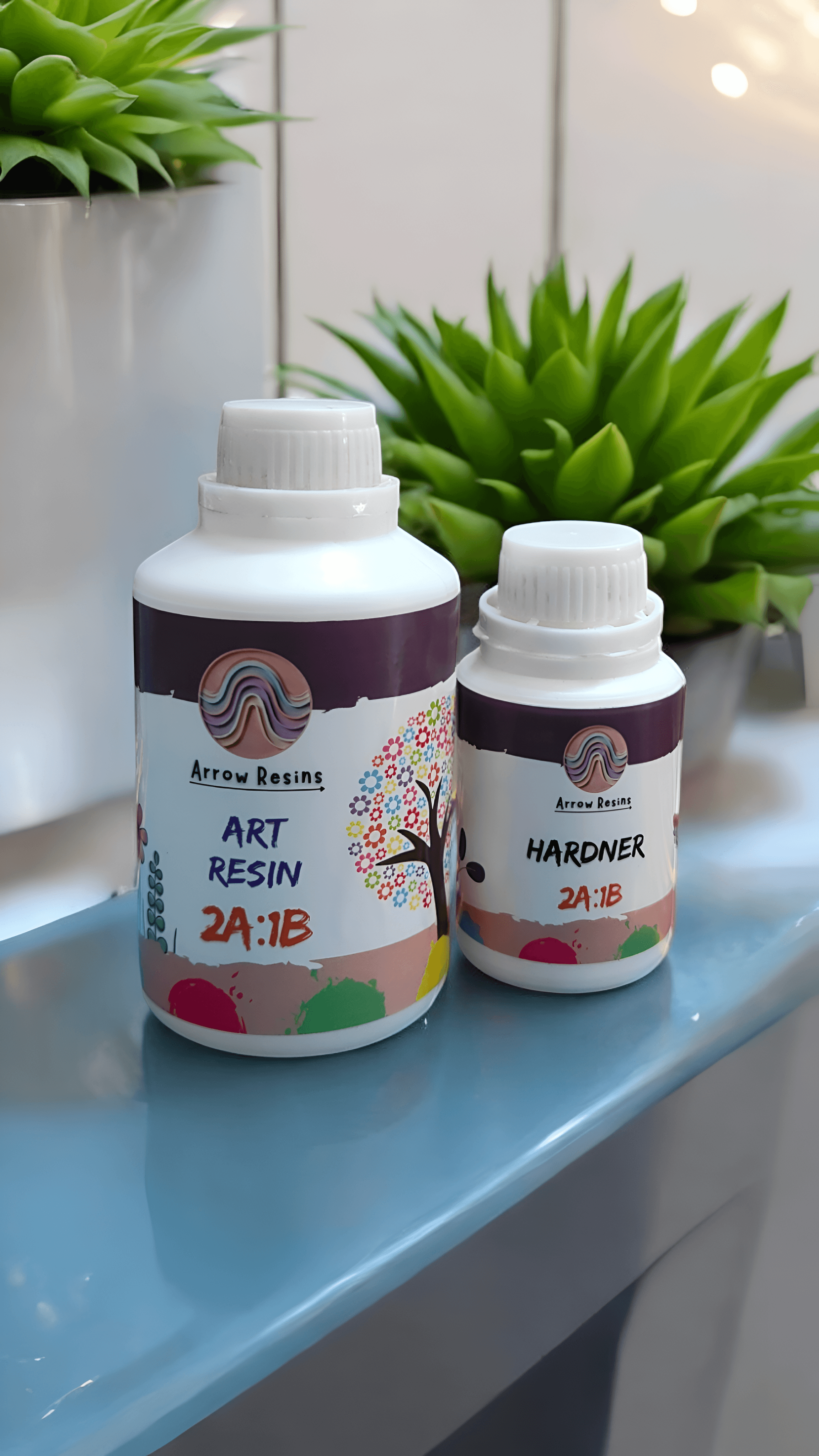 Art Resin 2A:1B - Product Display